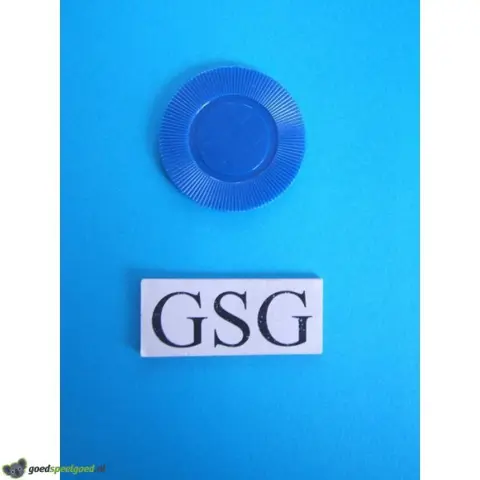 Schijf blauw nr. 60522-02