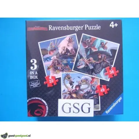 Drakensterke avonturen 25 st + 36 st + 49 st nr. 07 005