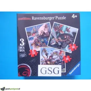 Drakensterke avonturen 25 st + 36 st + 49 st nr. 07 005