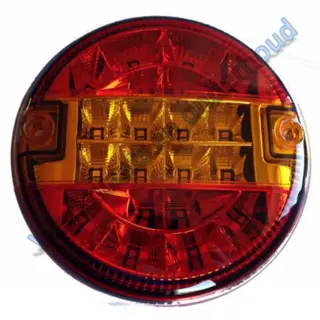 Led rond achterlicht 14cm