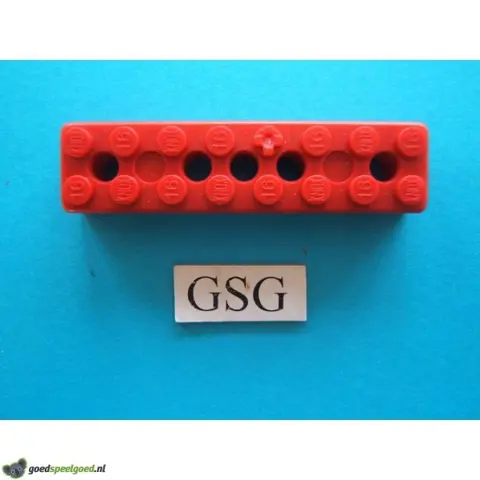 Steen 8x2 (16) rood nr. 16287