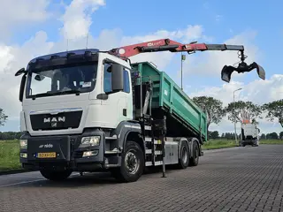 M.A.N. 26.400 TGS 6x4h-4 eev hmf crane