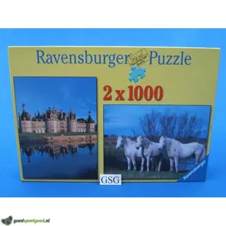 Franse landschappen 2x 1000 st nr. 16 799 9-01