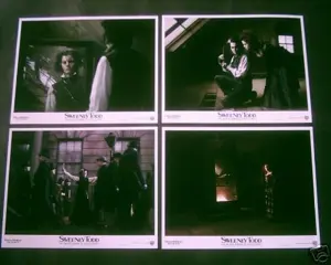 SWEENEY TODD lobbycard set.