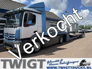 Mercedes-Benz ANTOS Trekker + oplegger (voertuig transporter)