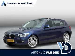 BMW 1-serie 116i High Executive | NL-auto/Voll.Historie/Schuifdak/Leder/Cruise Control/Camera