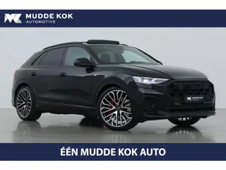 Audi Q8 60 TFSI e quattro Pro Line S Competition | Luchtvering | Trekhaak | Massage | Panoramadak | 