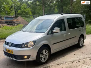 Volkswagen Caddy Maxi 1.6 TDI Trendline 2014 ZILVER 5 PERSOONS NAVI