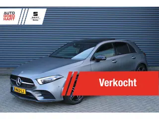 Mercedes-Benz A-Klasse 180 AMG Panoramadak Sfeerverlichting Camera Elektr.-Stoelen Leer/Alcantara