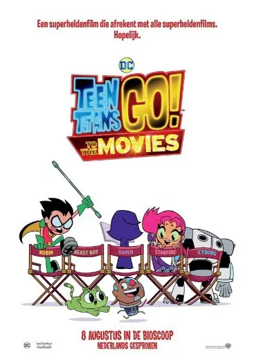 TEEN TITANS GO ! TO THE MOVIES filmposter.