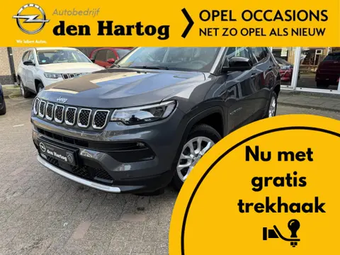 Jeep Compass 1.5T e-Hybrid Longitude 1450KG trekgewicht/Stoel+stuur verwarming.