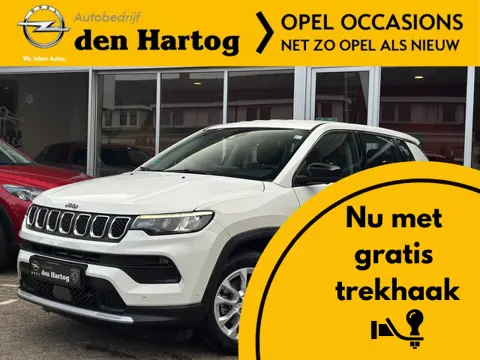 Jeep Compass 1.5T e-Hybrid Longitude 1450KG trekgewicht/Stoel+stuur verwarming.