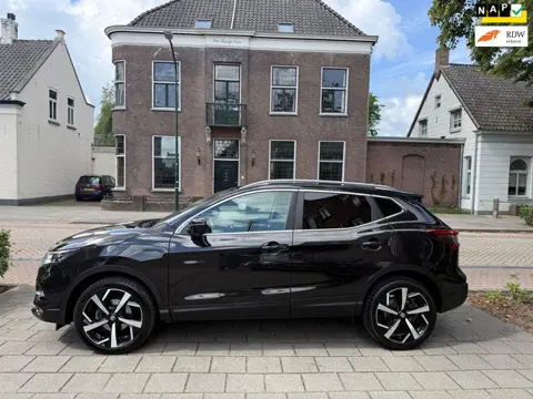 Nissan Qashqai 1.2 Tekna LEER NAVI PANO EERSTE EIGENAAR PERFECT ONDERHOUDEN