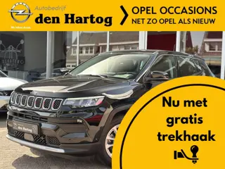 Jeep Compass 1.5T e-Hybrid Longitude 1450KG trekgewicht/Stoel+stuur verwarming.