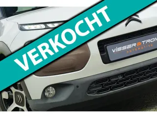 Citroen C4 Cactus 1.2 e-THP 110pk Shine - Blanc Nacré - Habana leder/Panorama/Camera/Cruise