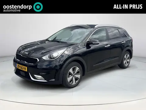 Kia Niro 1.6 GDi Hybrid DynamicPlusLine Leder Stoelverwarming Stuurverwarming navigatie Camera trekh