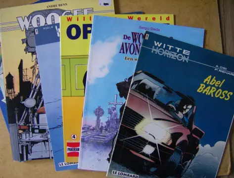 Stripboeken met de w adv5179