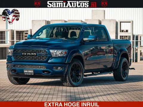 Dodge Ram SPORT | 5.7 V8 4x4 HEMI | PANORAMA DAK | GROOTSCHEM 12 INCH | LPG | Patriot Blue | CREW CA