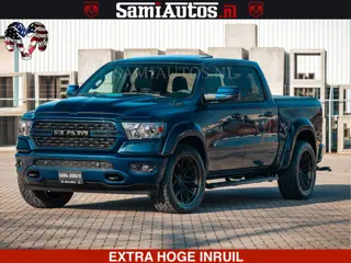 Dodge Ram SPORT | 5.7 V8 4x4 HEMI | PANORAMA DAK | GROOTSCHEM 12 INCH | LPG | Patriot Blue | CREW CA