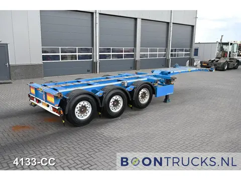Broshuis 3UCC-39/45 MULTICHASSIS | 2x20-30-40-45ft HC * LIFT AXLE * NL TRAILER * APK 07-2027!
