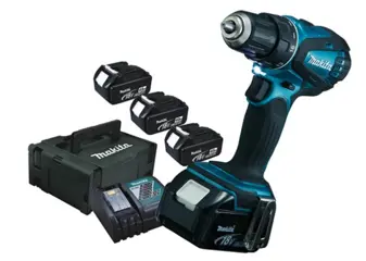 Makita Accuboormachine 18V 4Ah DDF456SP1J (3 batterijen)