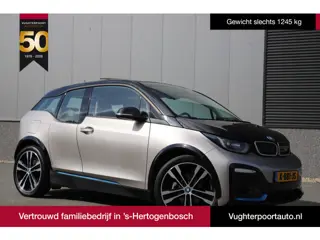 BMW i3 S 184pk Executive 120Ah 42 kWh/*Kashmir silver*/Lodge/Sunroof/Carplay/W-pomp/Camera/3-fase