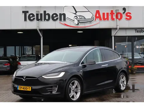 Tesla Model X 100D 6p. SOH 86,4%, Autopilot computer 3.0, Cruise control, Trekhaak, Stoel- en stuurv