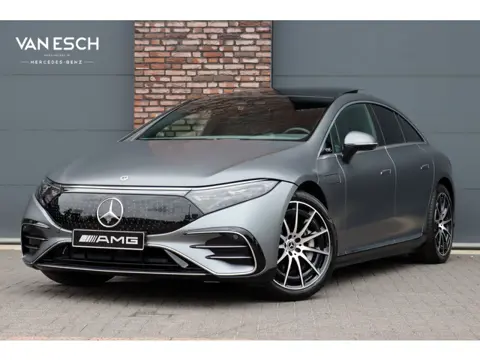 Mercedes-Benz EQS 450+ AMG Line Premium+ 108 kWh | Luchtvering | Achterasbesturing | Distronic+ | Bu
