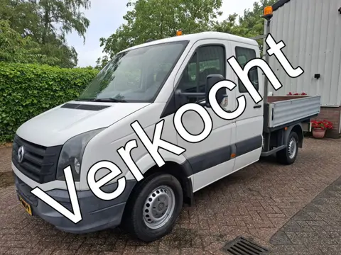 Volkswagen Crafter 50 2.0 TDI L2H1 DC 6-ZITPLAATSEN OPEN LAADBAK 163PK