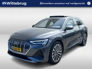 Audi e-tron 55 quattro S edition 95 kWh / 94% SOH/ LUCHTVERING/ 408 PK/ PANO/ 2X S-LINE/ CAMERA/ PAR