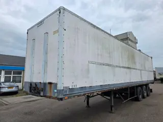 Trouillet DRUM BRAKES – STEELSPRING – WIDESPREAD – CAN ALSO BE SOLD AS FLATBED Trouillet 3-assige ge