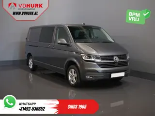 Volkswagen Transporter 2.0 TDI 150 pk DSG Aut. L2 DC Dubbel Cabine MIXTO/ LED/ Adapt.Cruise/ Standka