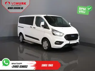 Ford Transit Custom Tourneo 2.0 TDCI €26.265,- incl. BTW/BPM Trend Combi/ Kombi/ 9 Persoons/ 9 P/ Cr