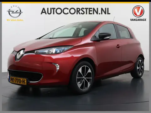 Renault ZOE Q90 Intens Quickcharge 41 kWh 3fase (ex Accu) Navi Camera MultiMedia 16"LM-v ECC Licht+Z