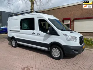 Ford Transit 350 2.2 TDCI L3H2 DC Trend / 2015 / Euro5 / Airco / 185.056 KM NAP / Cruise Control / 9