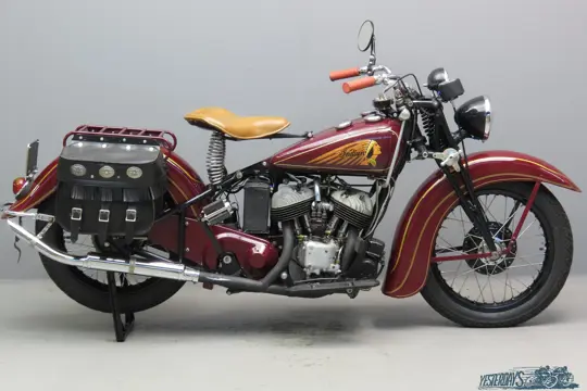 Indian 1937 Sport Scout 700cc 2 cyl sv  3111