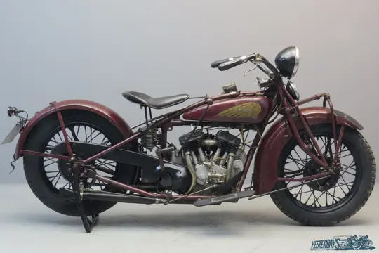 Indian 1931 Scout 101 750cc 2 cyl sv 3602
