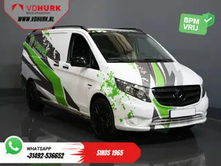 Mercedes-Benz eVito DEMO BPM VRIJ! 19"/ HG Zwart Pakket/ Spoiler/Sidebars/ L2/ Navi/ Camera/ Stoelve