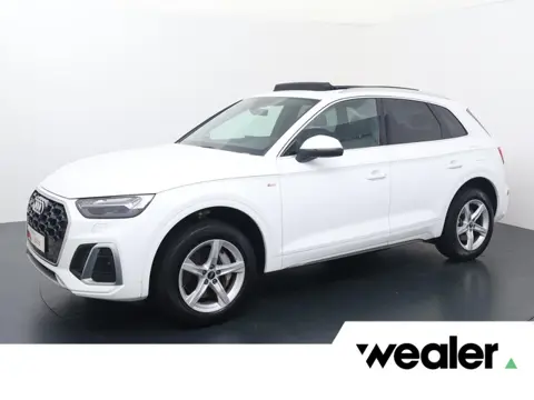 Audi Q5 50 TFSI e Advanced edition | 299 PK | SoH 93% | Panoramadak | Matrix LED koplampen | S line 