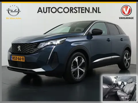 Peugeot 3008 T131pk Automaat 360°Camera Apple Carplay Android 1/2 Leer Keyless Bordherk. Lane-dep. F