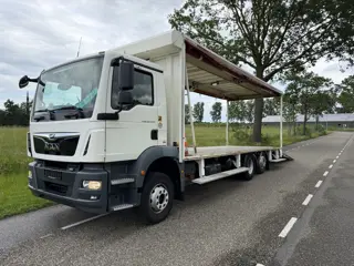 MAN TGM 22.250 6X2 Dranken Vrachtwagen 240dkm 2015 EURO 6 laadklep 2500kg Full Air
