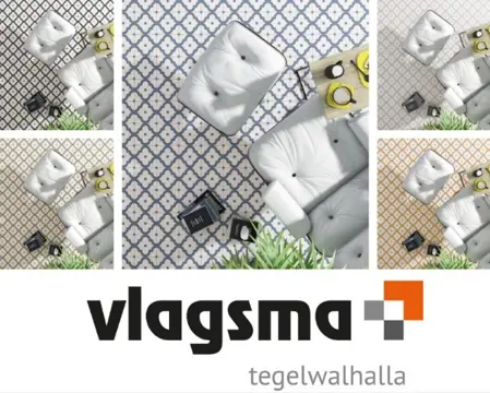 Retro Decortegels Vives Vloertegels Vlagsma Tegels