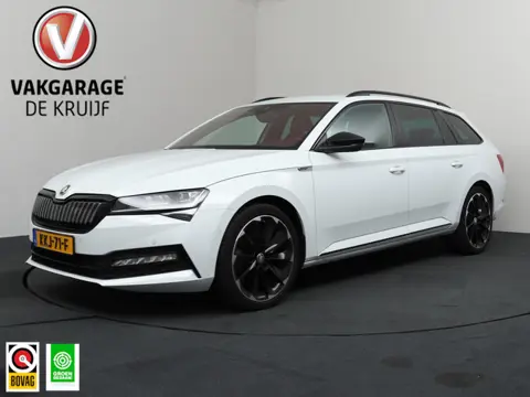 Skoda Superb Combi 1.4 TSI iV Sportline Business | Trekhaak | Virtual Cockpit | ACC | Standkachel!