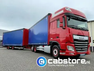 DAF XF 460 FAN 6x2 Euro 6 Schuifzeilen Combi - Bouwjaar 2015 - Km 754.242 - APK 01-2027 + WIELTON PC