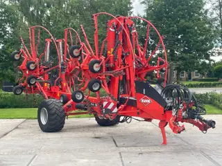 Kuhn GA 13131 rotor hark Zwiller 4 rotor hark (bj 2019)