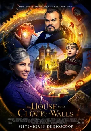 THE HOUSE WITH A CLOCK IN ITS WALLS filmposter.
