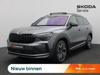 Skoda Kodiaq 1.5 TSI MHEV Sportline Business 7p 150PK DSG Panoramadak, Trekhaak, 20" LM Velgen, Matr