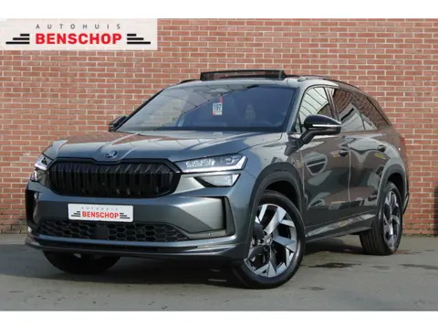 Škoda Kodiaq 1.5 TSI MHEV Sportline Business 7P 150PK |PANO-DAK|TREKHAAK|ACC|MATRIX-LED|