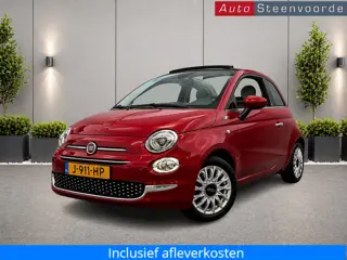 Fiat 500C 1.2 Lounge. Mooi Kenteken *911* PDC* Climate* NIEUWE APK
