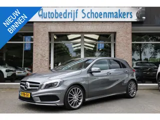 Mercedes-Benz A-klasse 180 Prestige AMG TREKHAAK-AFN LEER/ALCANTARA ZWARTE-HEMEL ELECT-SPIEGELS CRUI